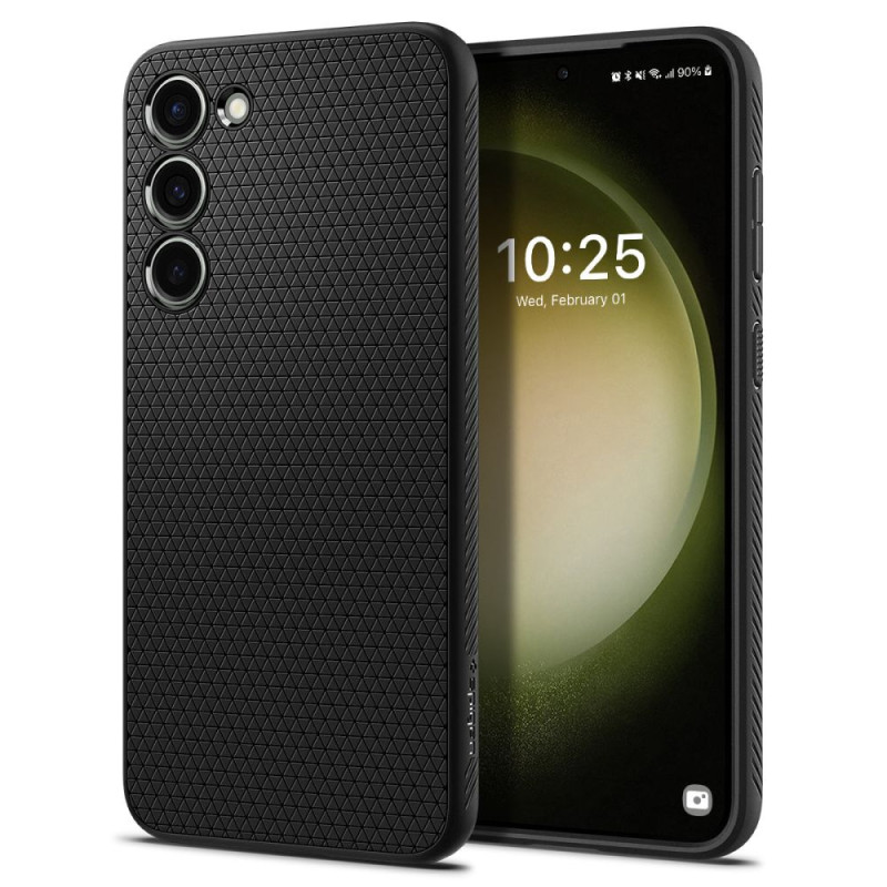 Spigen Liquid Air dėklas, skirtas Samsung Galaxy S23 - matinė juoda