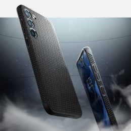 Spigen Liquid Air dėklas, skirtas Samsung Galaxy S23 - matinė juoda