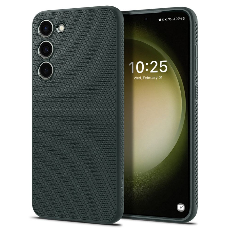 Spigen Liquid Air dėklas Samsung Galaxy S23 - tamsiai žalias