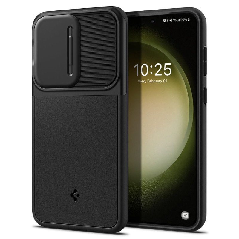 Spigen Optik Armor dėklas Samsung Galaxy S23 - juodas