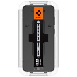 Spigen Glas.tR EZ Fit grūdintas stiklas Samsung Galaxy S23 - 2 vnt.