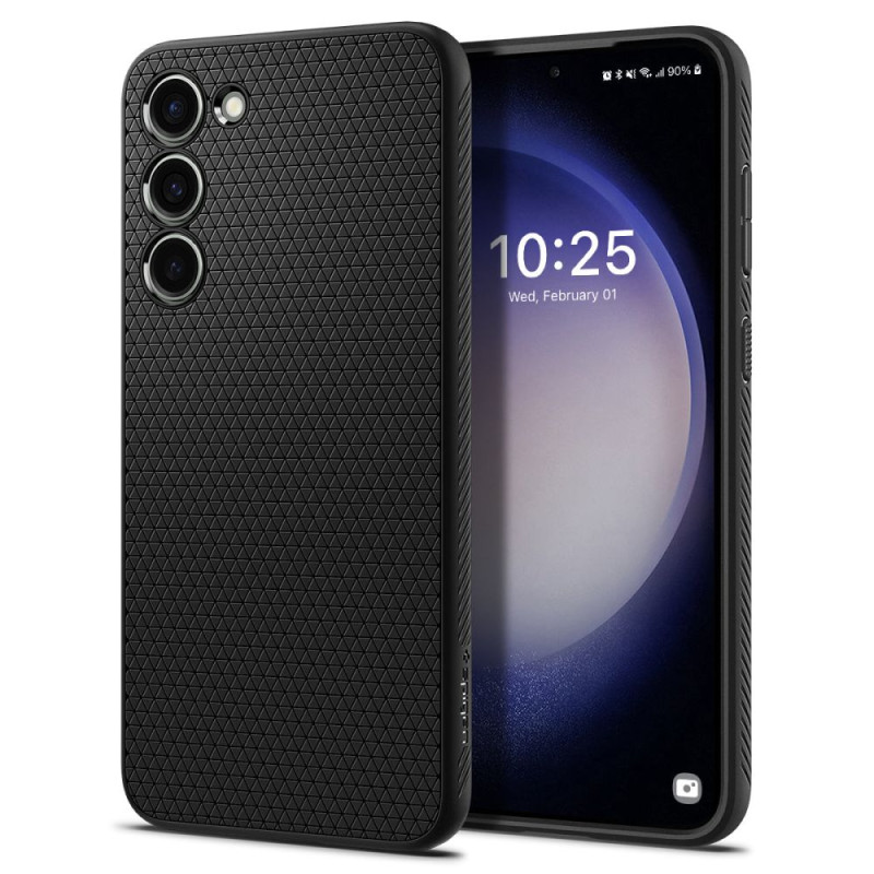 Spigen Liquid Air dėklas, skirtas Samsung Galaxy S23+ - matinė juoda