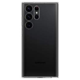 Spigen Skystųjų kristalų dėklas, skirtas Samsung Galaxy S23 Ultra - skaidrus
