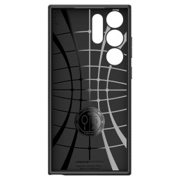Spigen Liquid Air dėklas, skirtas Samsung Galaxy S23 Ultra - matinė juoda