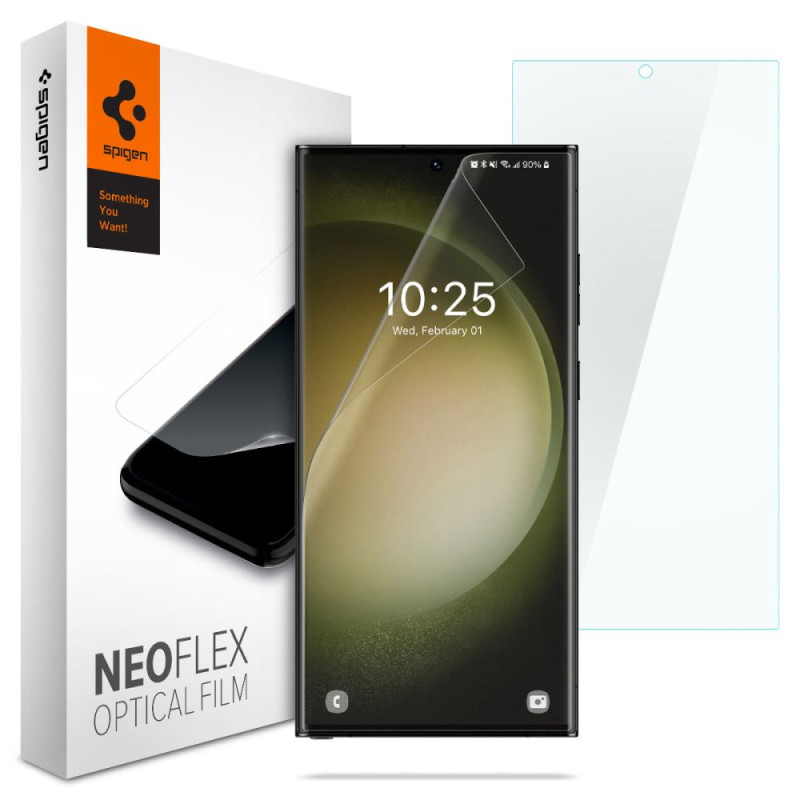 Spigen Neo Flex hidrogelinė plėvelė Samsung Galaxy S23 Ultra - 2 vnt.