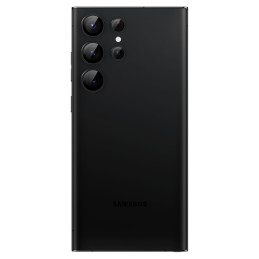 Spigen Glas.tR EZ Fit Optik Camera Protector Samsung Galaxy S23 Ultra - Juoda 2 vnt.