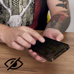 Wozinsky Privacy Glass grūdintas stiklas, skirtas Samsung Galaxy S23 su Anti Spy filtro privatizavimu