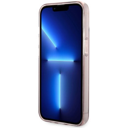 Karl Lagerfeld Ikonik Choupette dėklas iPhone 12 / iPhone 12 Pro - rožinis