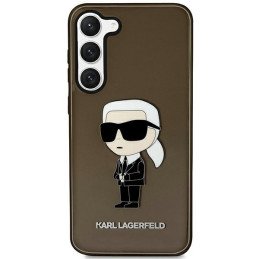 Karl Lagerfeld Ikonik Karl dėklas Samsung Galaxy S23 - juodas