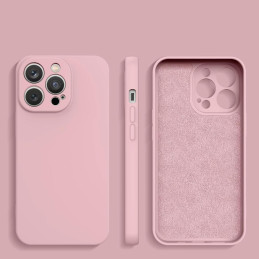 Silikoninis dėklas Samsung Galaxy A14 5G / Galaxy A14 silikoninis dangtelis rožinis