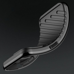 Thunder Dėklas Motorola Moto G53, silikonas, šarvuotas dangtelis, juodas