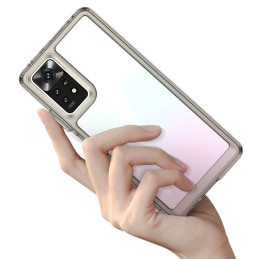 Outer Space Case Xiaomi Poco X5 Pro 5G / Redmi Note 12 Pro dangtelis su lanksčiu rėmeliu mėlynos spalvos