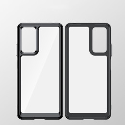 Outer Space Case Xiaomi Poco X5 5G / Redmi Note 12 5G dangtelis su lanksčiu rėmu juodas