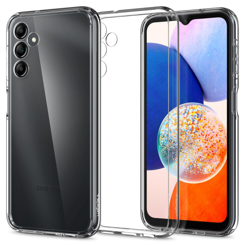 Spigen Ultra Hybrid dėklas, skirtas Samsung Galaxy A14 5G - skaidrus