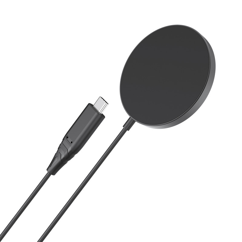 Choetech belaidis magnetinis įkroviklis 15W MagSafe iPhone 12/ 13/ 14 black (T518-F-BK)