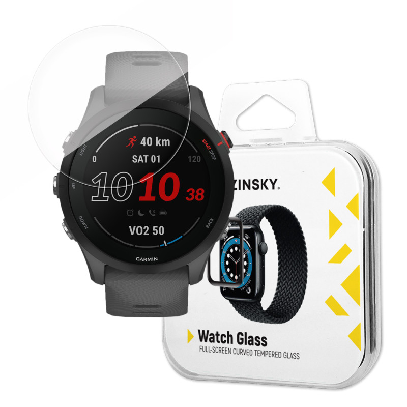 Wozinsky Watch Glass hibridinis stiklas, skirtas Garmin Forerunner 255