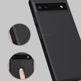 Nillkin Super Frosted Shield dėklas, skirtas Google Pixel 6a telefono dangteliui juodas