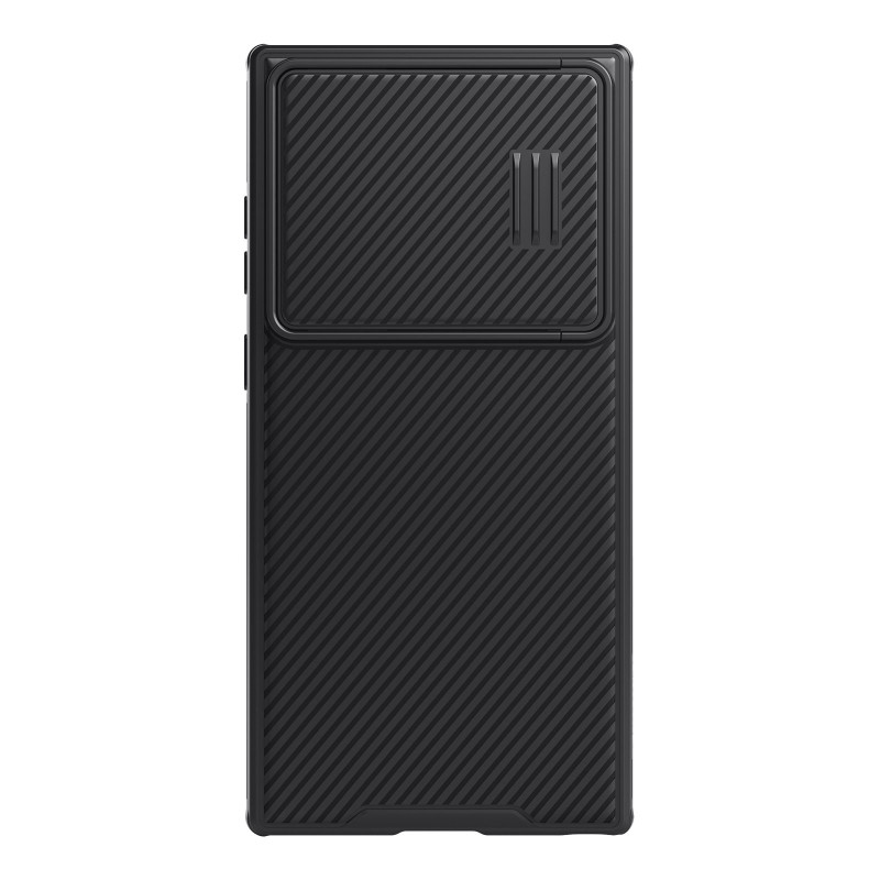 Nillkin CamShield S magnetinis dėklas, skirtas Samsung Galaxy S23 Ultra Cover su MagSafe su fotoaparato apsauga juoda