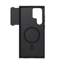 Nillkin CamShield S magnetinis dėklas, skirtas Samsung Galaxy S23 Ultra Cover su MagSafe su fotoaparato apsauga juoda