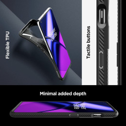 Spigen Liquid Air dėklas, skirtas OnePlus 11 5G - matinė juoda