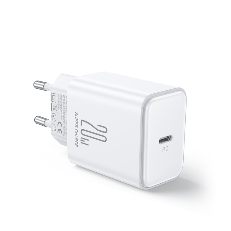 USB C 20W PD Joyroom JR-TCF06 įkroviklis - baltas