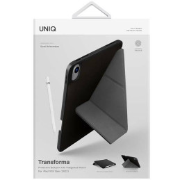 UNIQ Transforma dėklas iPad 10 gen (2022) - juodas