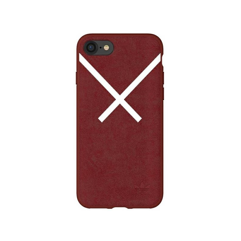 Adidas OR Molded Case XBYO, skirtas iPhone 6 / 6S / 7 / 8 / SE 2020 / SE 2022 - bordo spalvos