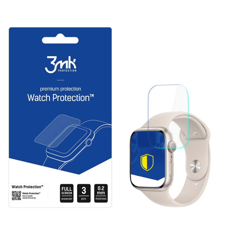 3mk Watch Protection™ v. ARC+ apsauginė folija, skirta Apple Watch 8/ 9 41 mm
