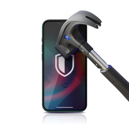 9H 3mk HardGlass Max Lite™ stiklas, skirtas iPhone 13 Pro Max / iPhone 14 Plus