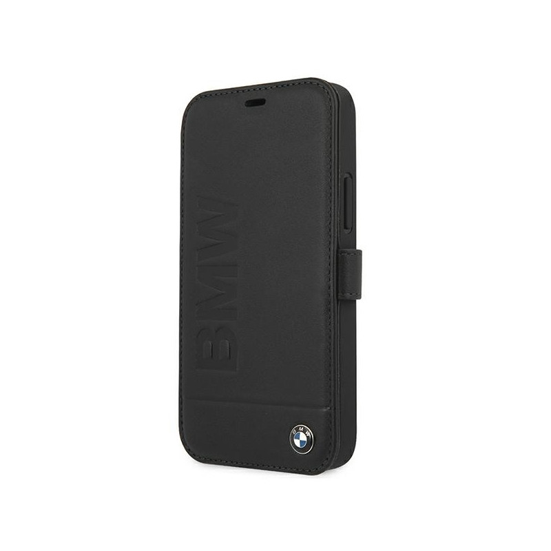 BMW Signature dėklas iPhone 12 mini - juodas