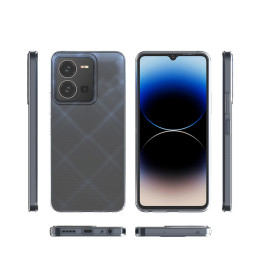 Itin skaidrus 0,5 mm dėklas, skirtas Vivo Y35 / Vivo Y22 / Vivo Y22s plonu dangteliu, skaidrus