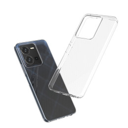 Itin skaidrus 0,5 mm dėklas, skirtas Vivo Y35 / Vivo Y22 / Vivo Y22s plonu dangteliu, skaidrus