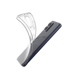Itin skaidrus 0,5 mm dėklas, skirtas Motorola Moto G73 5G plonu dangteliu, skaidrus