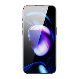 Baseus viso ekrano grūdintas stiklas, skirtas iPhone 14 Pro su 0,4 mm garsiakalbio dangteliu + montavimo komplektas