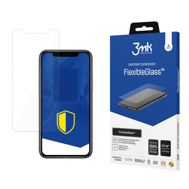 3mk FlexibleGlass™ hibridinis stiklas, skirtas iPhone 11 Pro