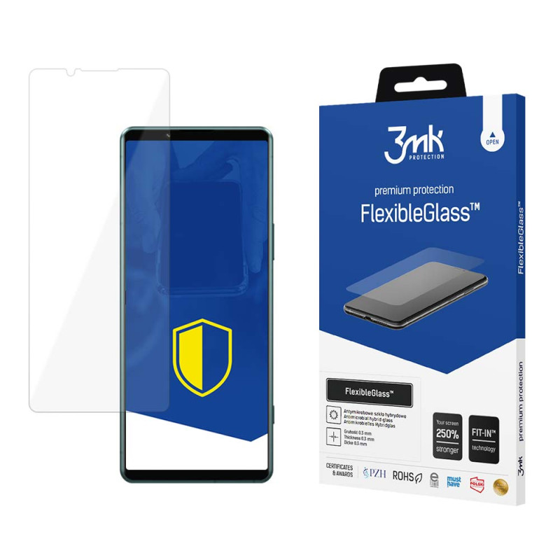 3mk FlexibleGlass™ hibridinis stiklas, skirtas Sony Xperia 5 IV