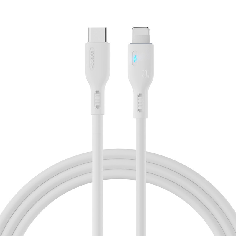 Joyroom Premium Series A13 Lightning / USB-C 20W 2m laidas - baltas