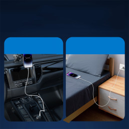 Joyroom Premium Series A13 Lightning / USB-C 20W 2m laidas - baltas