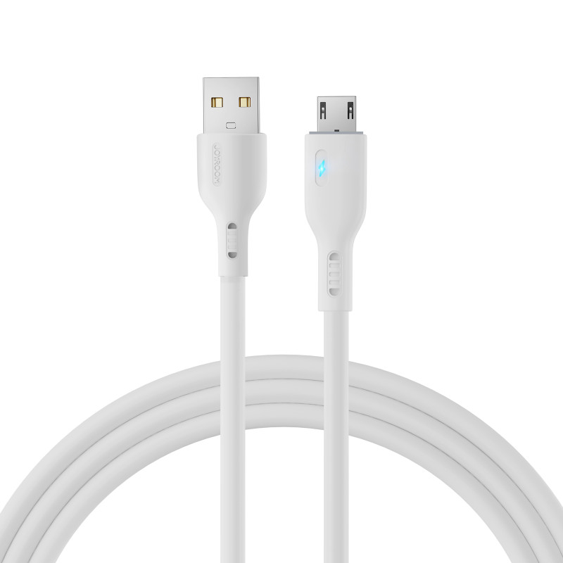 Joyroom Premium Series A13 USB-A / micro USB 2.4A laidas 2m - baltas