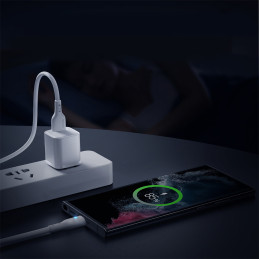 Joyroom Premium Series A13 USB-A / USB-C 3A laidas 2m - baltas