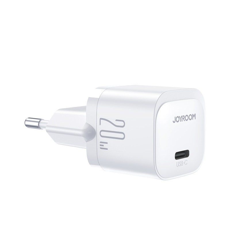 USB C 20W PD Joyroom JR-TCF02 mini įkroviklis - baltas