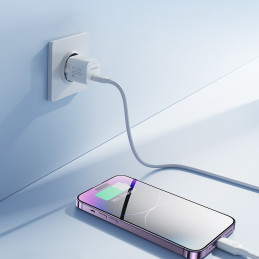 USB C 20W PD Joyroom JR-TCF02 mini įkroviklis - baltas