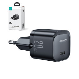 Mini USB C 20W PD Joyroom JR-TCF02 įkroviklis - juodas