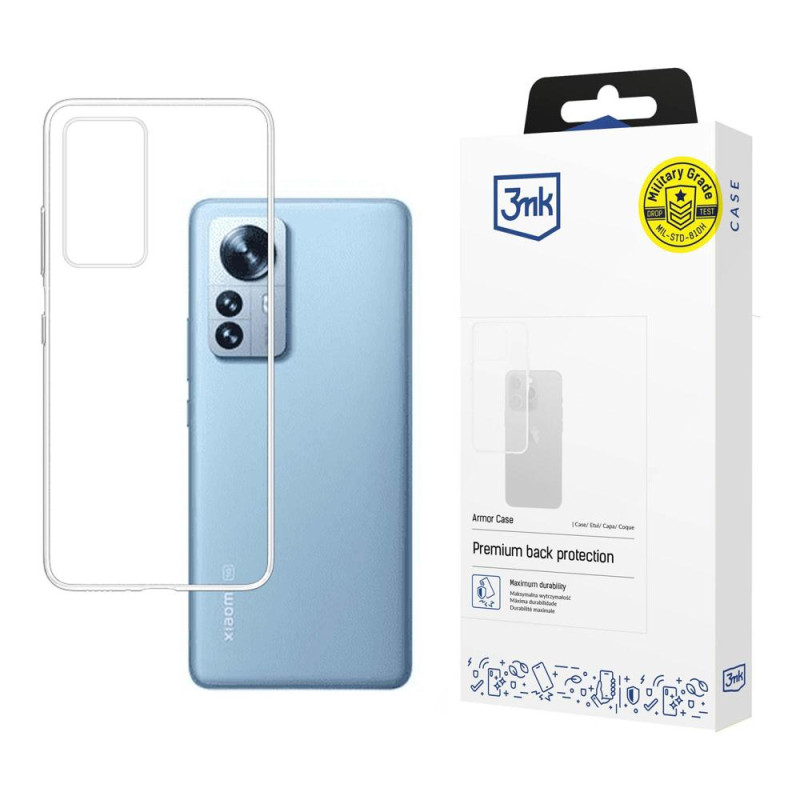 3mk Armor Case skirtas Xiaomi 12 / 12X - skaidrus