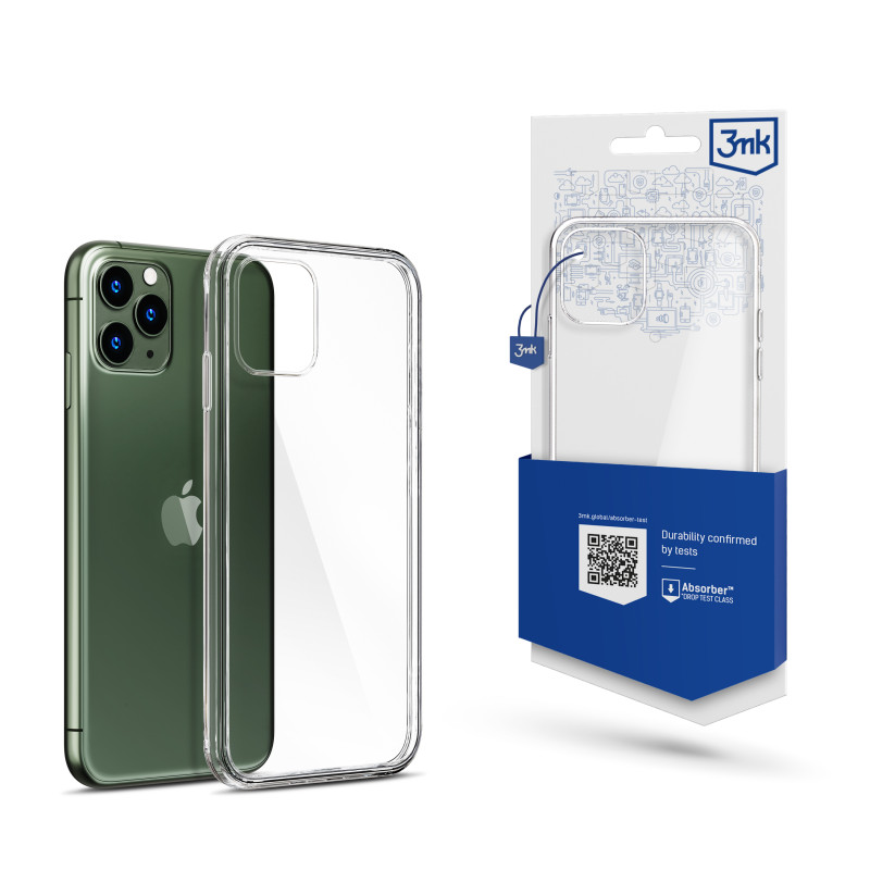 3mk skaidrus dėklas, skirtas iPhone 11 Pro – skaidrus