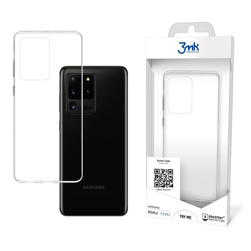 AS Armor Case Samsung Galaxy S20 Ultra 5G - skaidrus