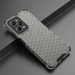 Korinis dėklas Xiaomi Redmi Note 12 Pro / Poco X5 Pro 5G šarvuotas hibridinis dangtelis juodas