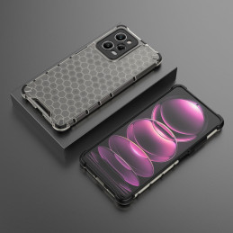 Korinis dėklas Xiaomi Redmi Note 12 Pro / Poco X5 Pro 5G šarvuotas hibridinis dangtelis juodas