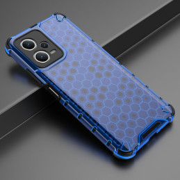 Korinis dėklas skirtas Xiaomi Redmi Note 12 5G / Poco X5 5G šarvuotas hibridinis dangtelis mėlynas