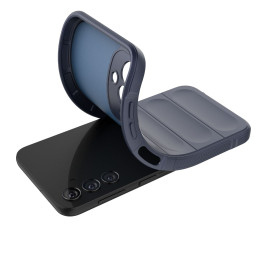 Magic Shield Case dėklas Samsung Galaxy A24 4G lankstus šarvuotas dangtelis mėlynas